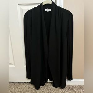 Calvin Klein Two-Fabric Cardigan - L